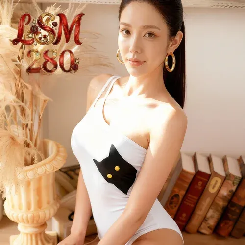 AIG  No.280 米妹白色连体衣