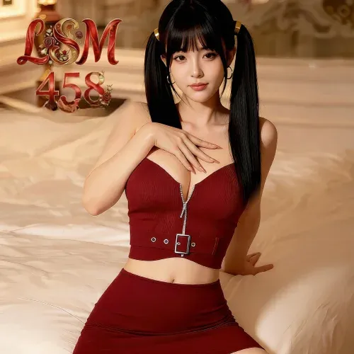AIG  No.458 柚柚sasa红色短裙酥胸