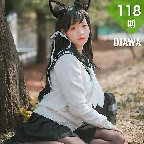 DJAWA No.118 Mimmi户外野外黑丝写真