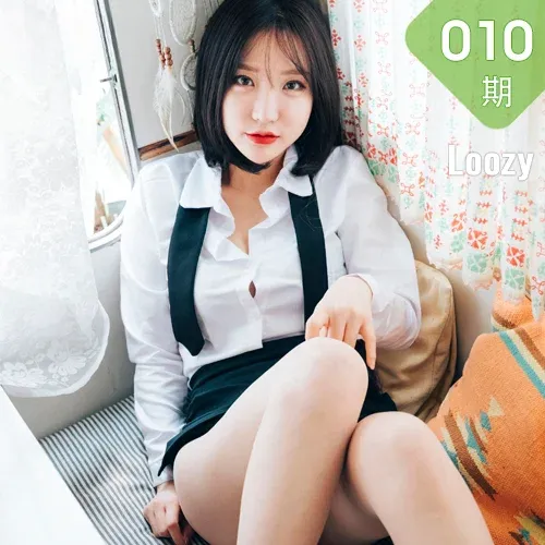 Loozy No.010 Bambi制服乳贴写真