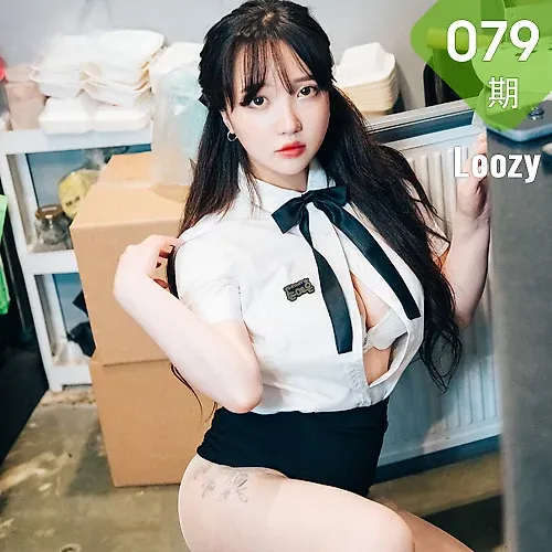 Loozy No.079 Yeeun早餐爆乳少女制服