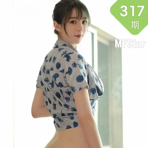 MFStar 模范学院 Vol.317  空乘制服系列 yoo优优 新人模特第二...