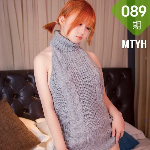 MTYH 喵糖映画 Vol.089  露背毛衣