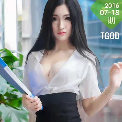 TGOD 推女神 沈梦瑶G-cat娇俏小秘书~！