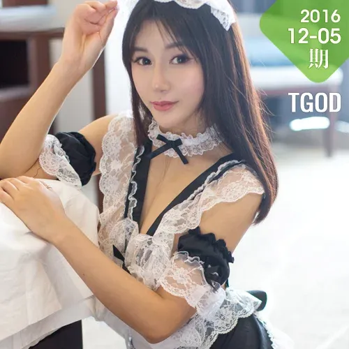 TGOD 推女神 Modo 宋梓诺Bee 女仆制服丁字裤私房