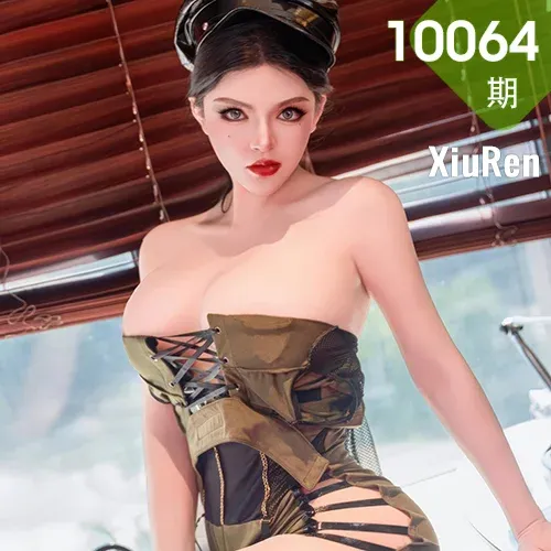 XiuRen 秀人 No.10064 伊丽莎有点白 制服网袜诱惑欧范