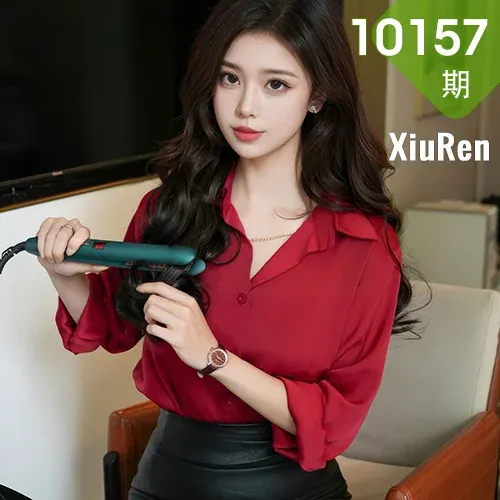 XiuRen 秀人 No.10157 玫瑰我爱你 性感红色衬衫