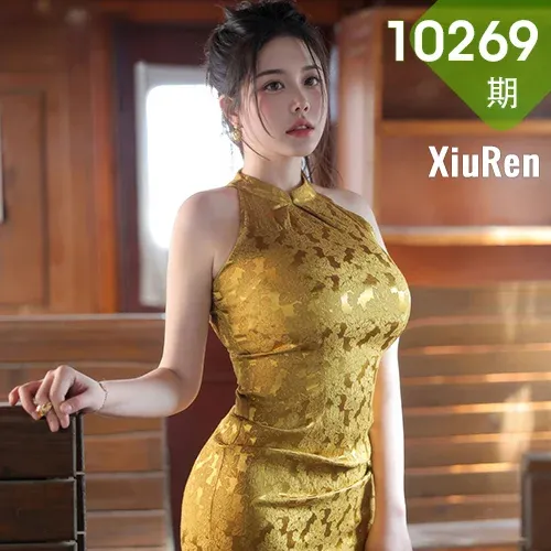 XiuRen 秀人 No.10269 金允珍呐 绿色情趣内衣