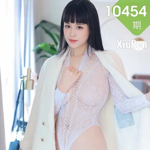 XiuRen 秀人 No.10454 瓦达西 白色情趣服饰