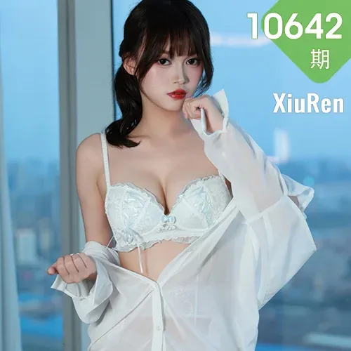 XiuRen 秀人 No.10642 糯咪 白色衬衫面容甜美