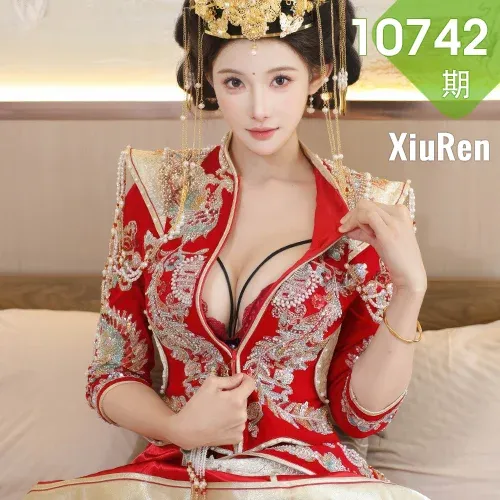 XiuRen 秀人 No.10742 梨霜儿 红色新娘服饰