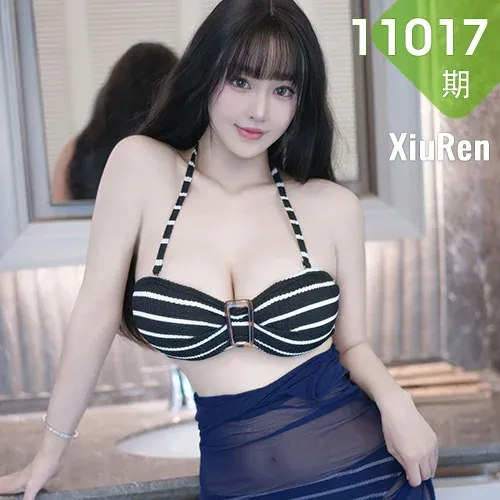 XiuRen 秀人 No.11017 心上可Flora 蓝色比基尼轮船新加坡旅拍