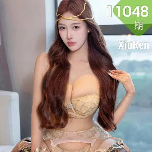 XiuRen 秀人 No.11048 金允希Yuki 浅色内衣诱人丝袜
