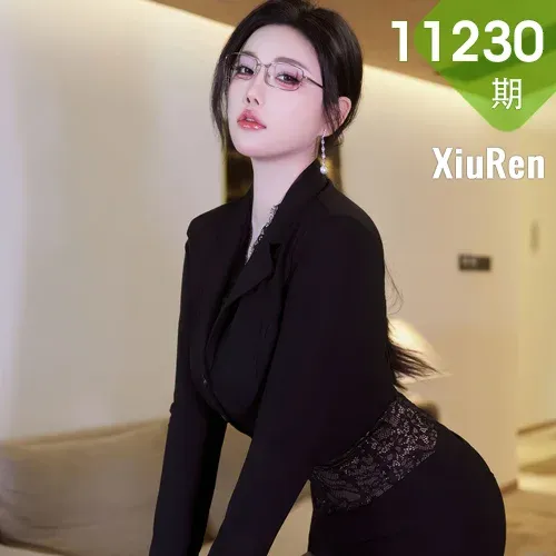 XiuRen 秀人 No.11230 杨晨晨黑色西服迷人身材