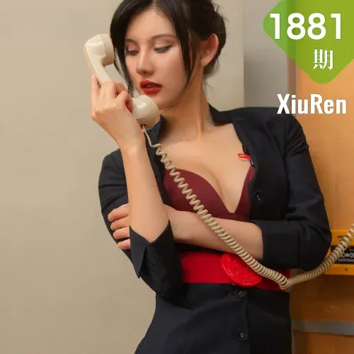 XiuRen 秀人 No.1881 机厅地勤 就是阿朱啊主题写真