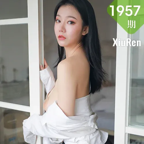 XiuRen 秀人 No.1957 开档黑丝情趣制服 anran  新图上架