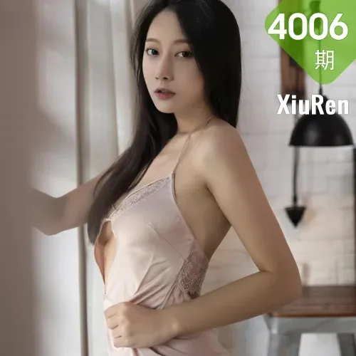 XiuRen 秀人 No.4006 粉色镂空蕾丝睡衣 何嘉颖 性感私房
