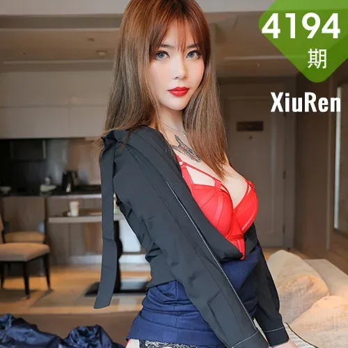 XiuRen 秀人 No.4194 黑丝吊袜 Arude薇薇 性感写真