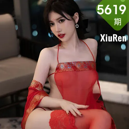 XiuRen 秀人 No.5619 美桃酱 透薄纱古装服饰性感写真