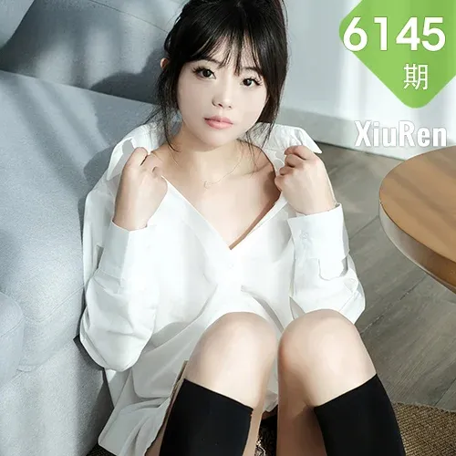 XiuRen 秀人 No.6145 佘贝拉bella 黑色长筒袜旅拍