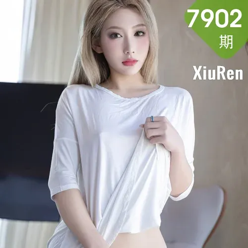 XiuRen 秀人 No.7902  沈青黛 白尾造型性感写真1