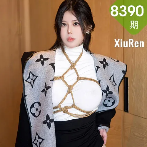 XiuRen 秀人 No.8390 白茹雪 白色轻透上衣性感写真111
