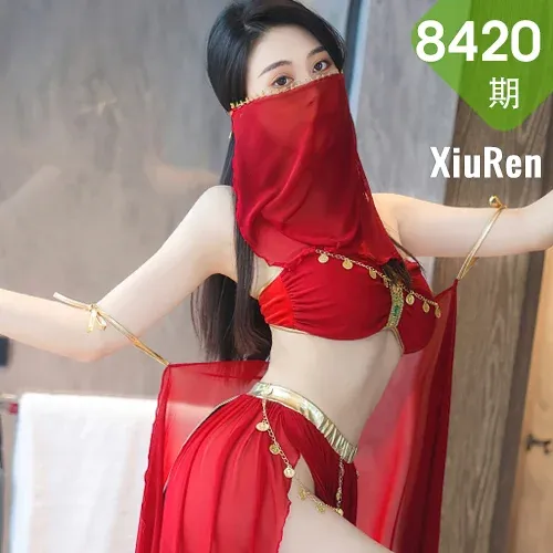 XiuRen 秀人 No.8420 清妙 红色舞裙性感写真11