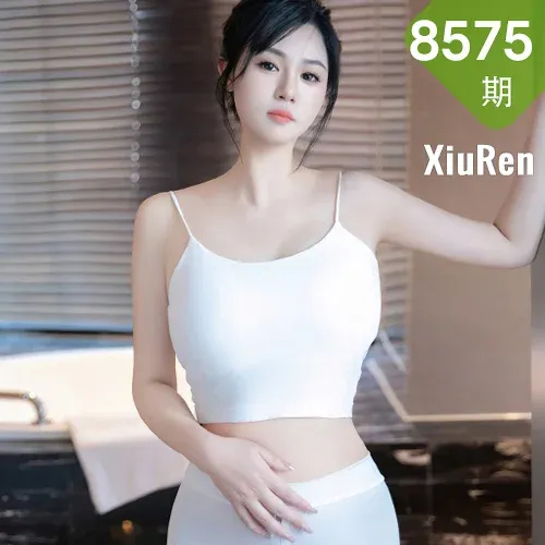XiuRen 秀人 No.8575 金小依 白色运动服饰性感写真1