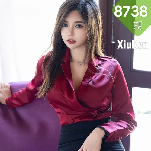 XiuRen 秀人 No.8738 绮里嘉ula 红色内衣性感写真11
