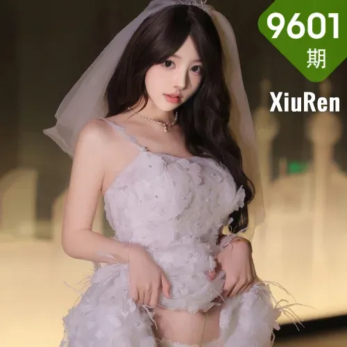XiuRen 秀人 No.9601 桃妖夭 白色婚纱写真
