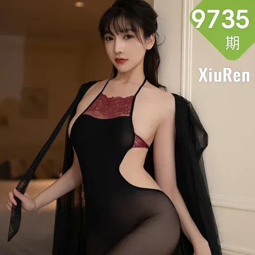 XiuRen 秀人 No.9735 陆萱萱 连体丝袜乳贴爆乳