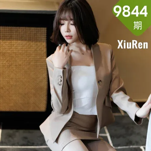 XiuRen 秀人 No.9844 徐莉芝Booty 短发气质美女