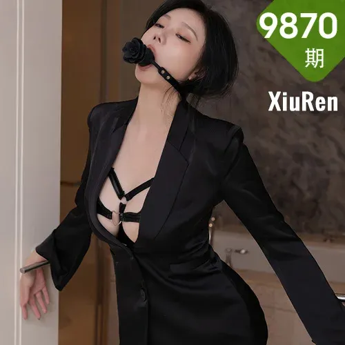 XiuRen 秀人 No.9870 安然anran ol网袜丝袜长腿